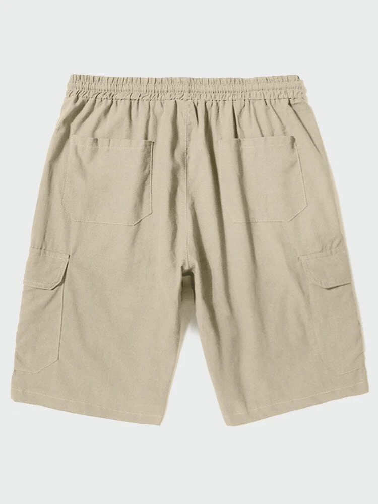 Linen Style Pants With Pockets - Image 16