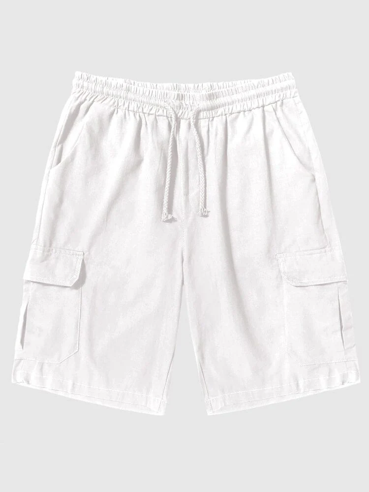Linen Style Pants With Pockets - Image 23