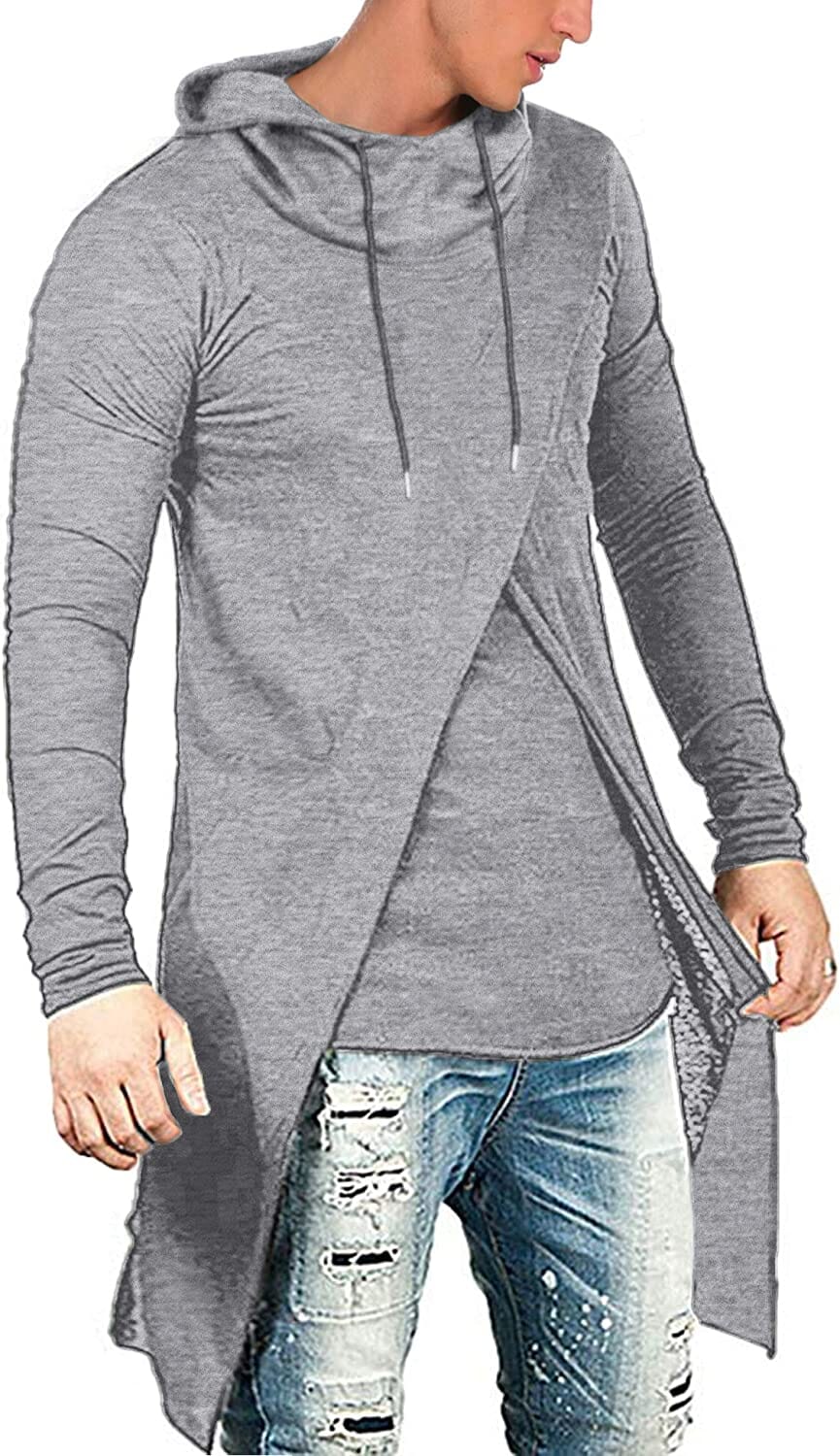 Long Length Cloak Cotton Pullover Hoodie (US Only) - Image 2