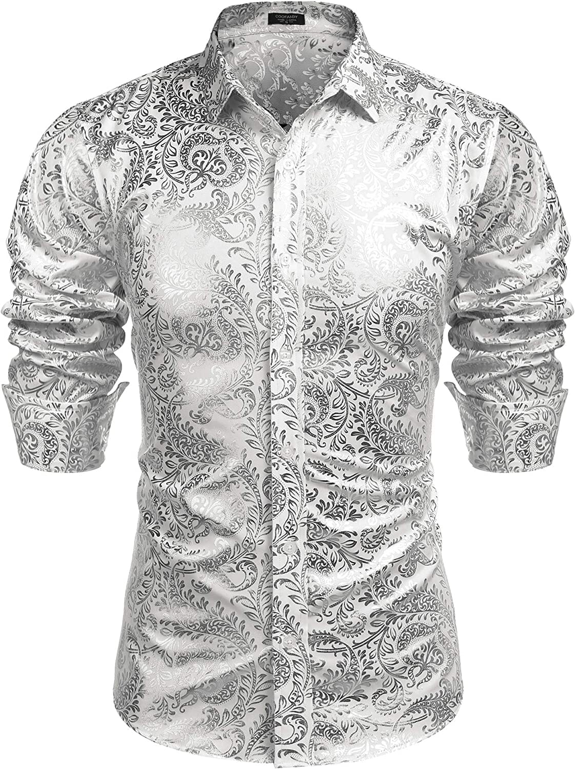 Luxury Design Floral Dress Shirt (US Only) - Image 4