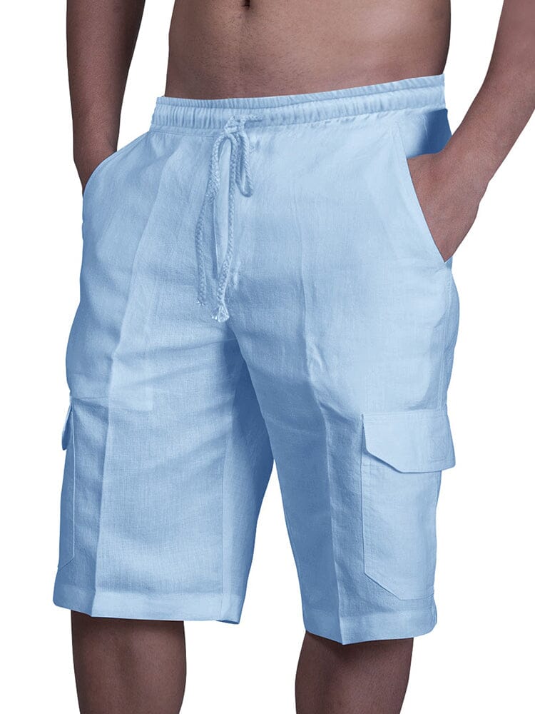 Cotton Shorts with Pockets - Image 13