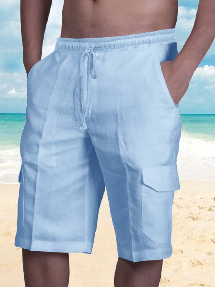 Cotton Shorts with Pockets - Image 6