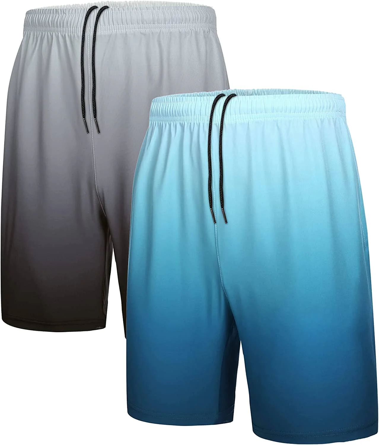 Men's 2 Pack Gym Workout Shorts (US Only) - Image 3