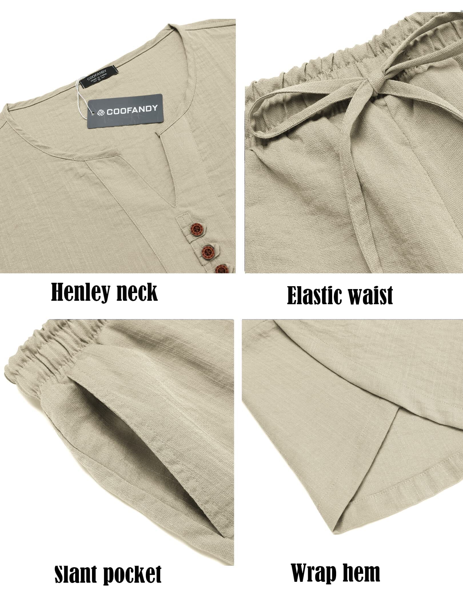 2 Pieces Linen Style Set Outfits (US Only) - Image 9