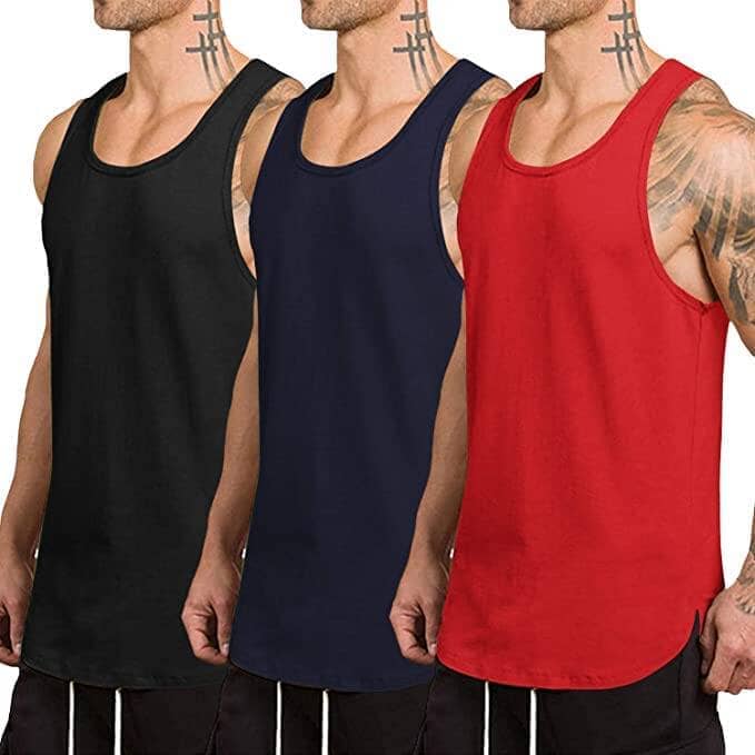 3-Pack Quick Dry Gym Vest (US Only) - Image 10