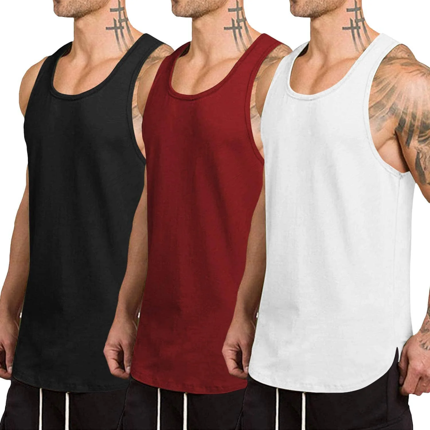 3-Pack Quick Dry Gym Vest (US Only) - Image 11