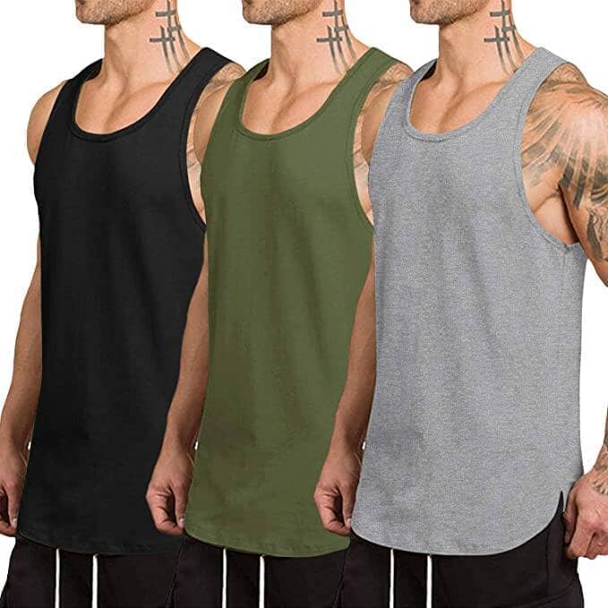 3-Pack Quick Dry Gym Vest (US Only) - Image 5