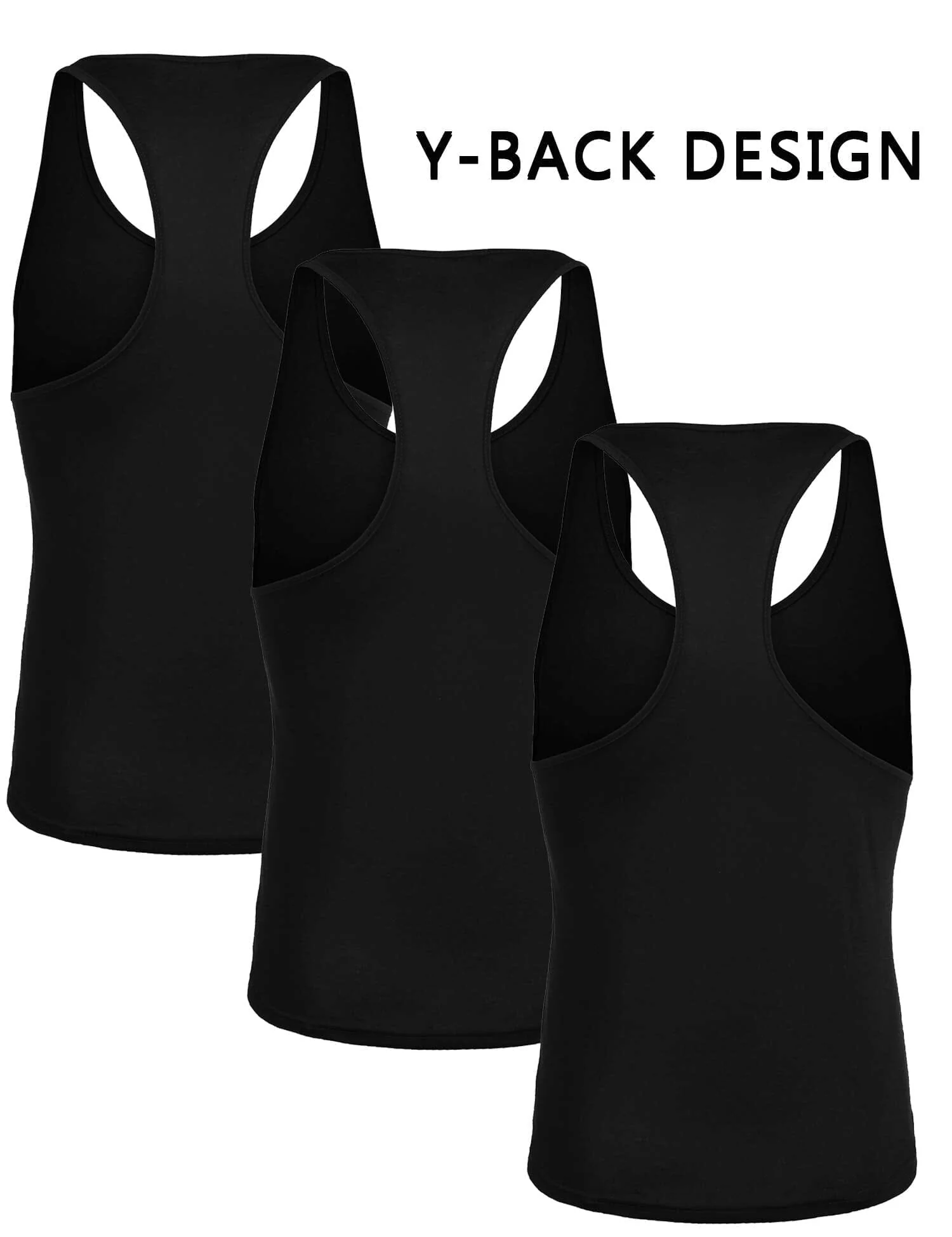 Men's 3 Pack Tank Tops (US Only) - Image 12
