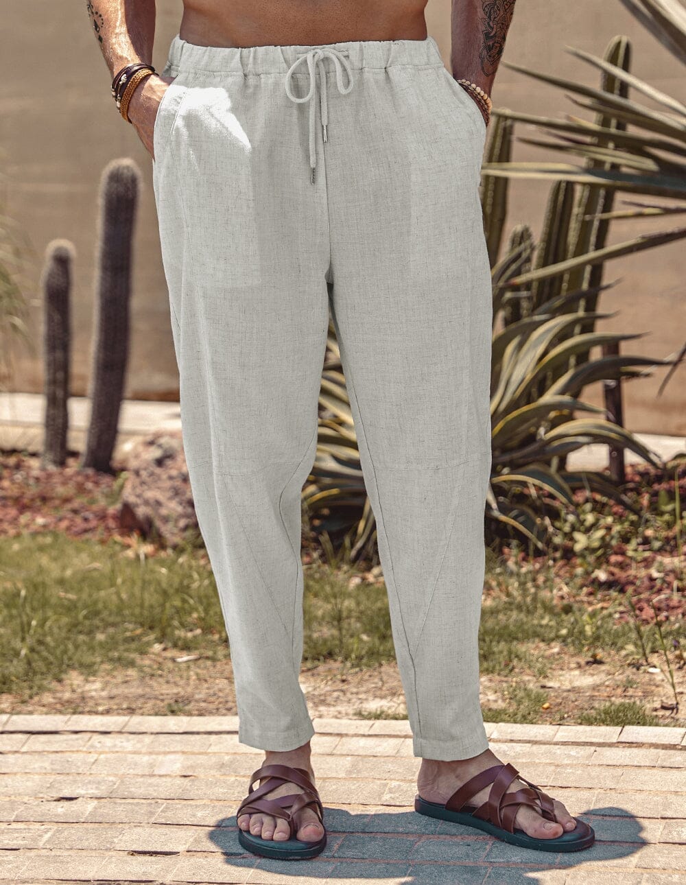 Linen Style Beach Pants (US Only) - Image 13