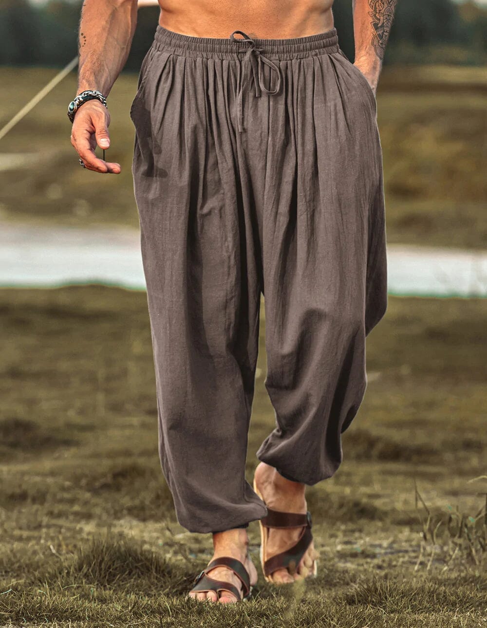 Loose Fit Linen Style Hippie Pants (US Only) - Image 29