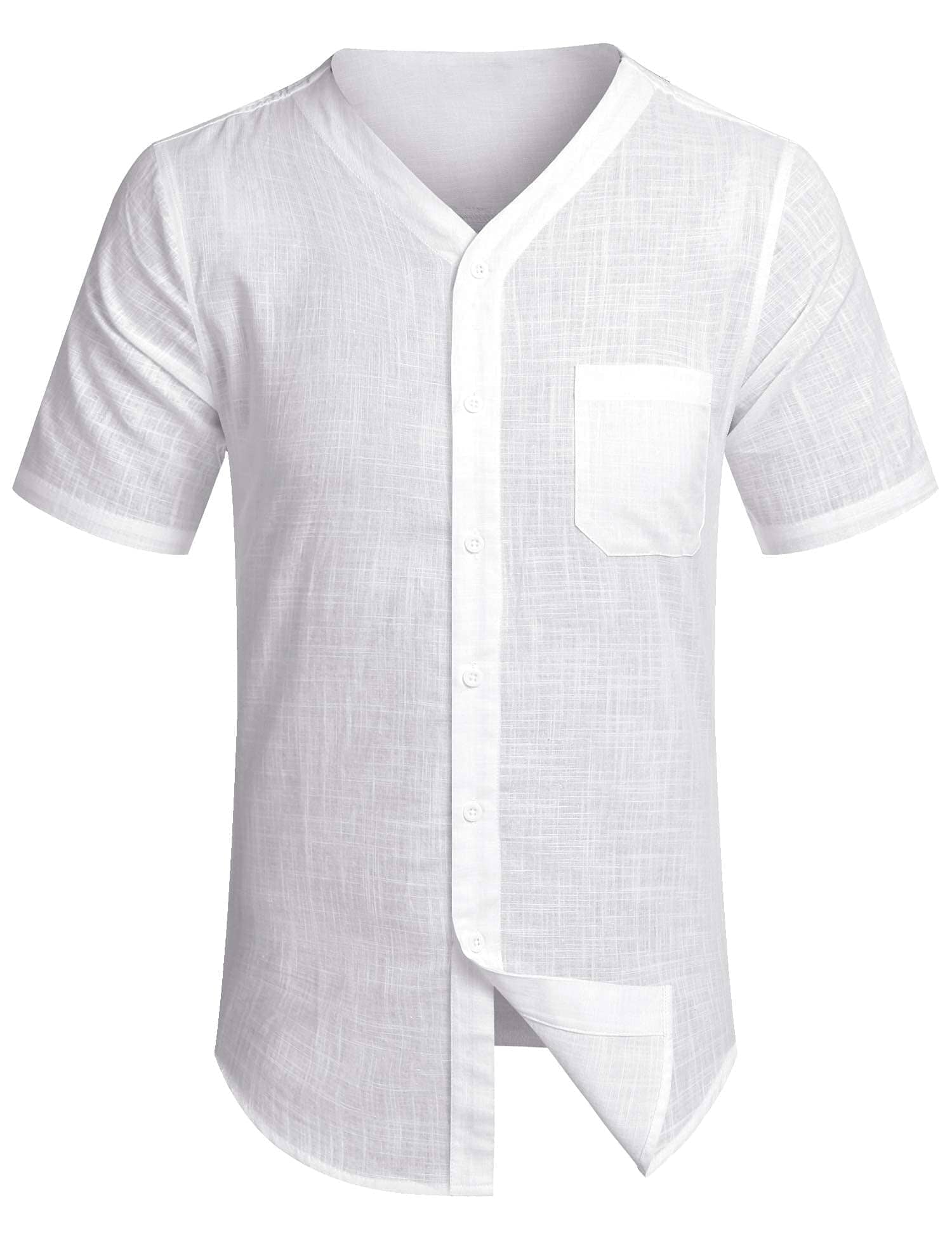 Cotton Linen Style Shirt Summer Shirt (US Only) - Image 20