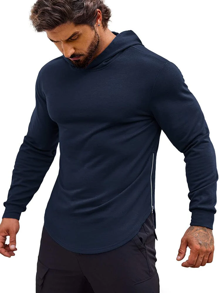 Workout Muscle Fit Cotton Blend Hoodie (US Only) - Image 10