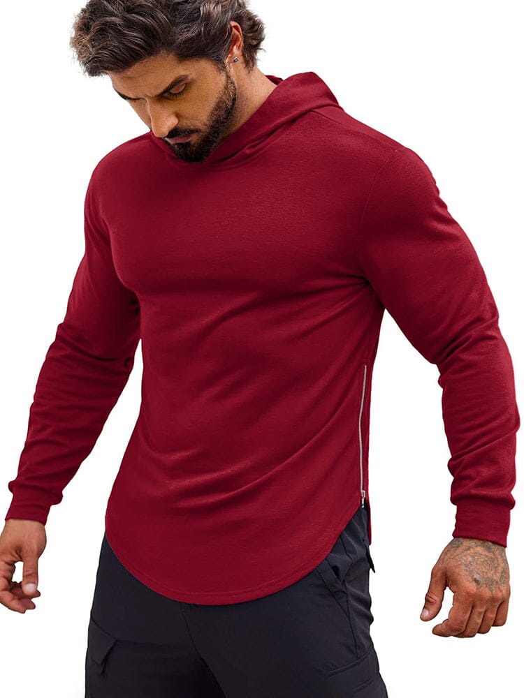 Workout Muscle Fit Cotton Blend Hoodie (US Only) - Image 3