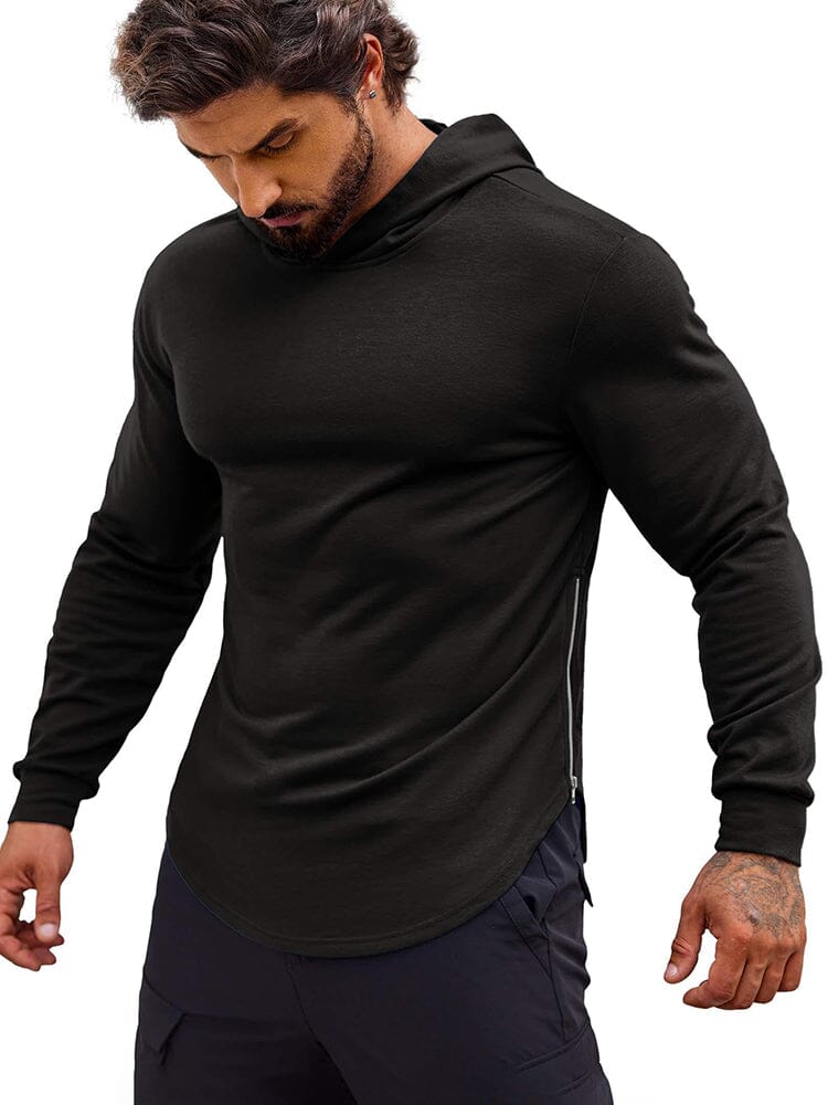 Workout Muscle Fit Cotton Blend Hoodie (US Only) - Image 4