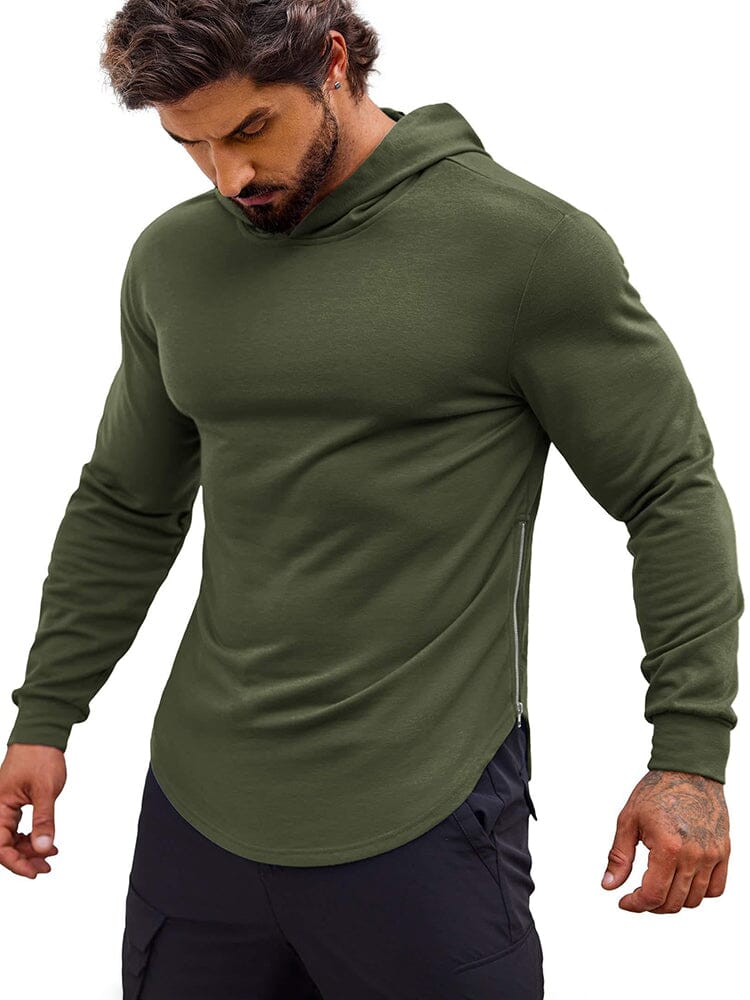 Workout Muscle Fit Cotton Blend Hoodie (US Only) - Image 9