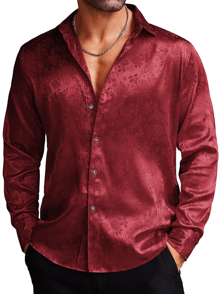 Rose Printed Dress Shirts (US Only) - Image 3