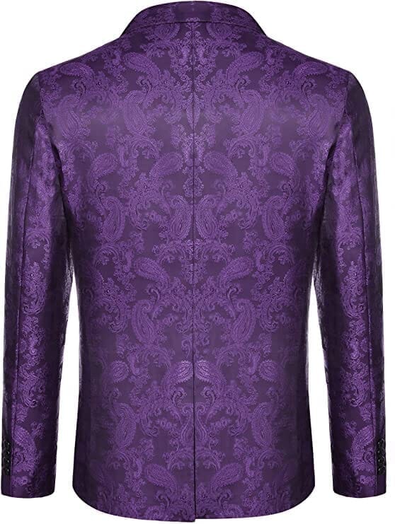Lapel Stylish Suit Jacket (US Only) - Image 8