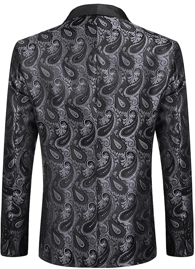Paisley Shawl Lapel Blazer (US Only) - Image 10