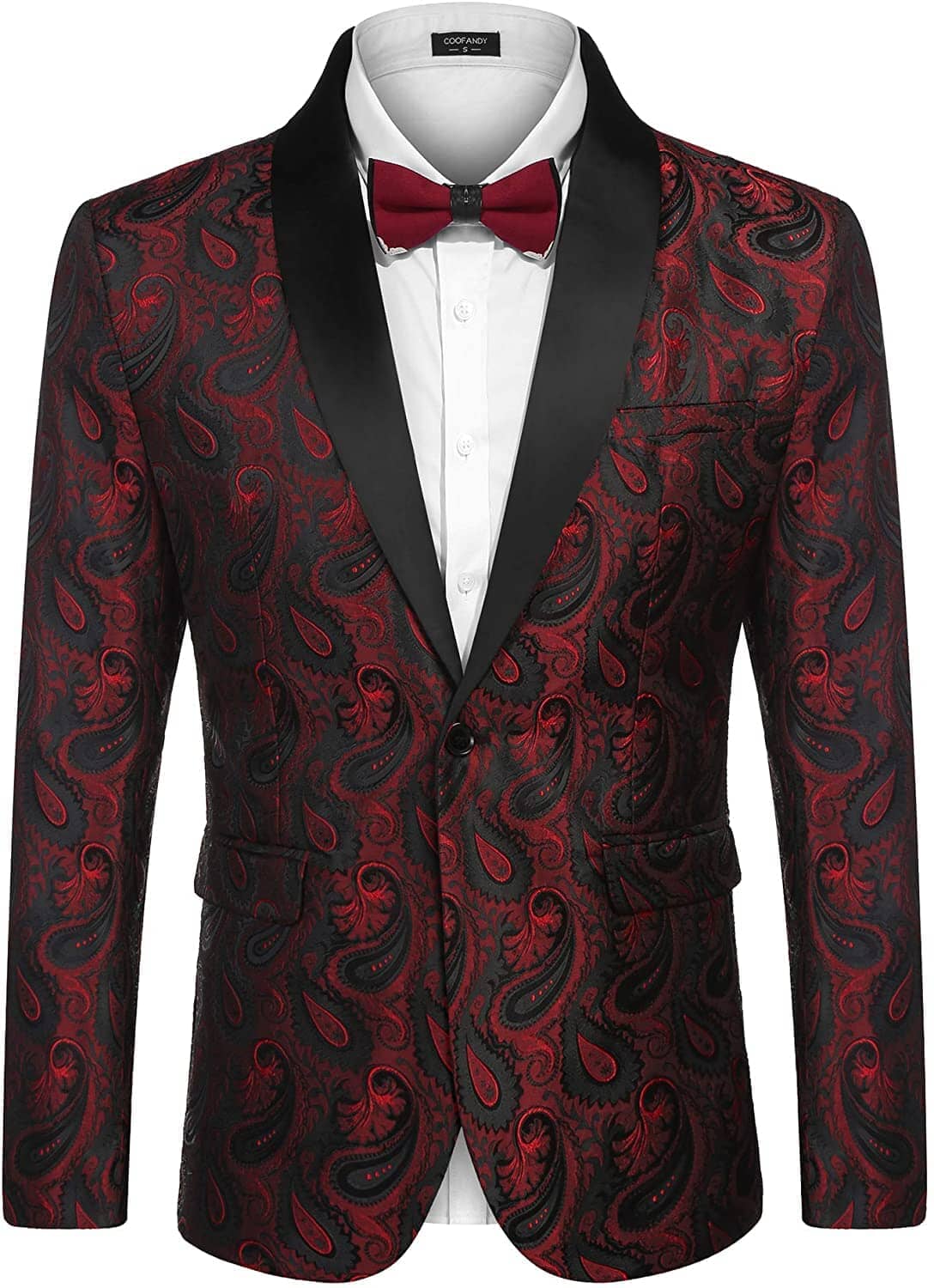 Paisley Shawl Lapel Blazer (US Only) - Image 7