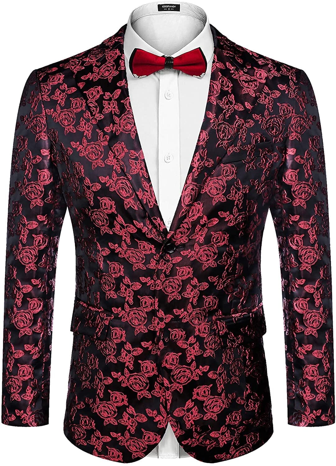 Rose Embroidered Blazer (US Only) - Image 3