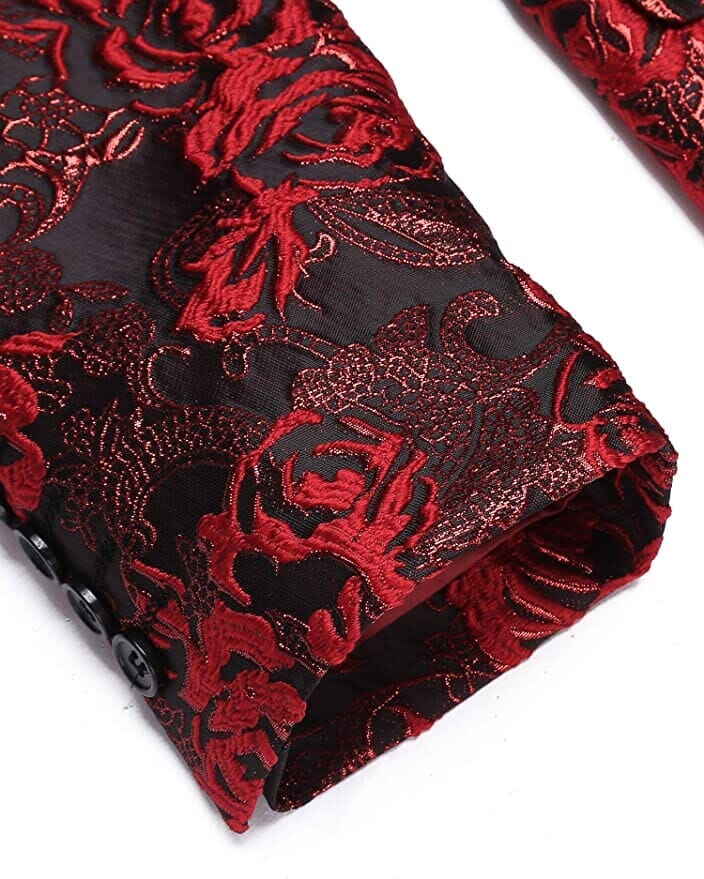 Rose Embroidered Blazer (US Only) - Image 6