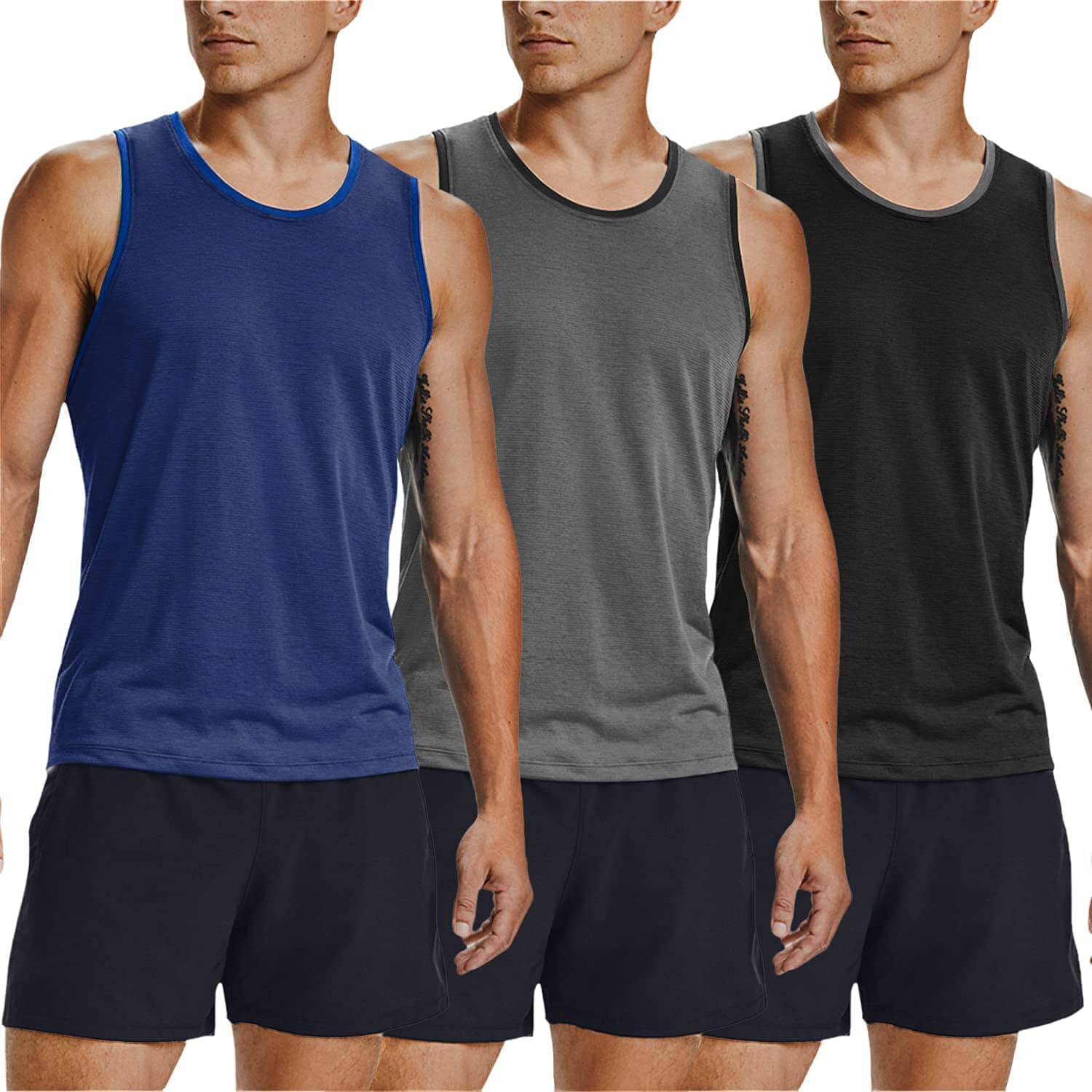 Gym Tank Top 3 Pack Shirts (US Only) - Image 5