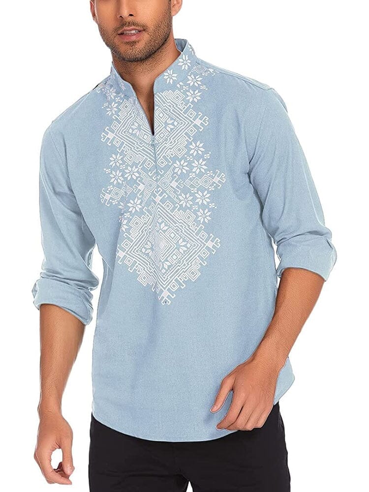 Henley Long Sleeve Shirt (US Only) - Image 5