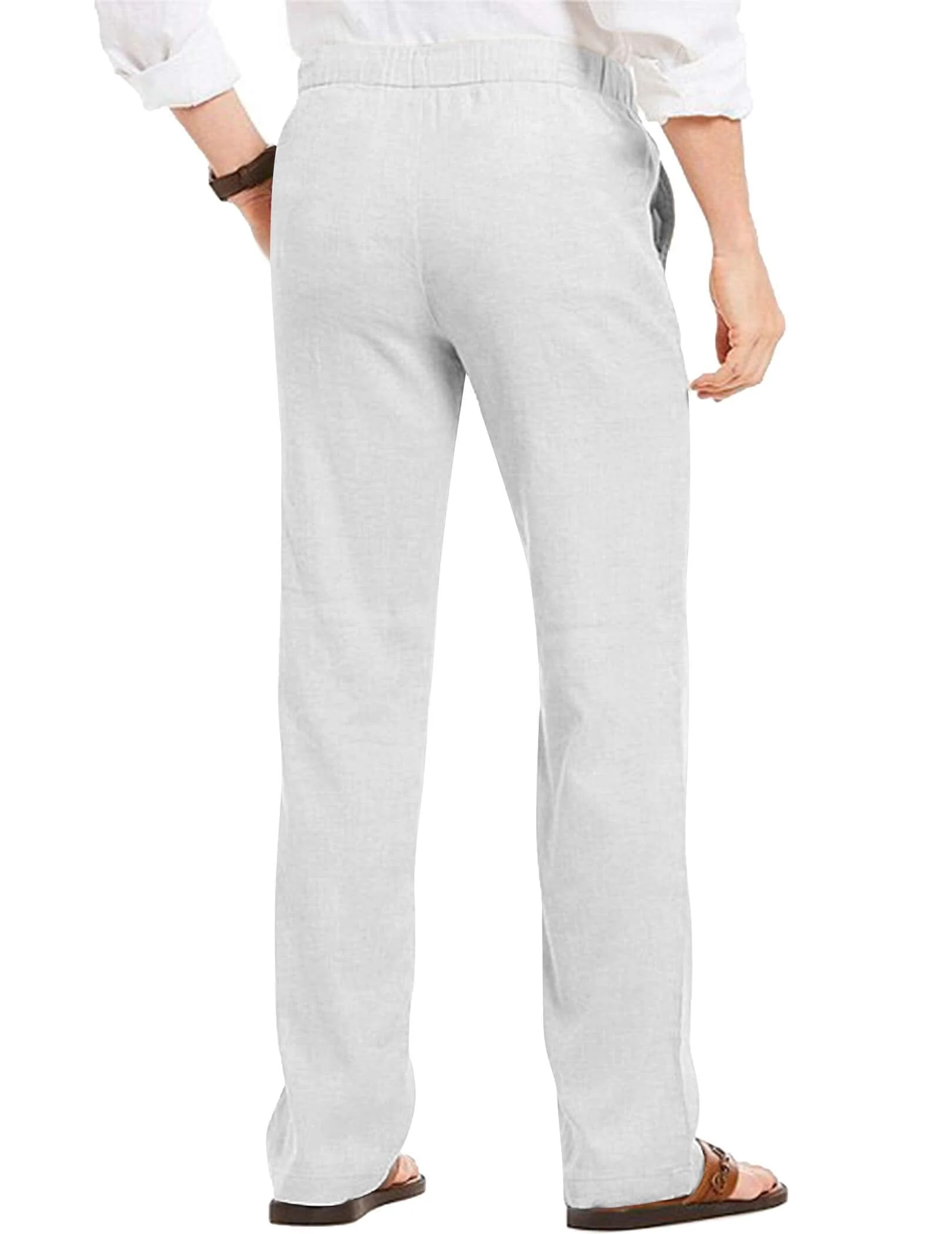 Linen Style Beach Yoga Trousers (US Only) - Image 20
