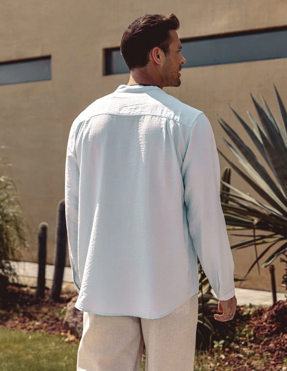 Henley Cotton Beach Shirts (US Only) - Image 2
