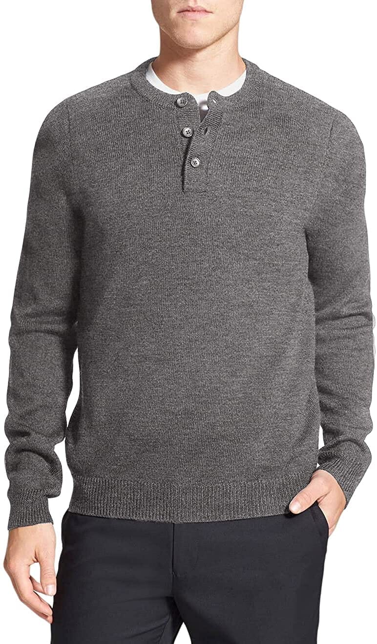 Long Sleeve Henley Sweater (US Only) - Image 3