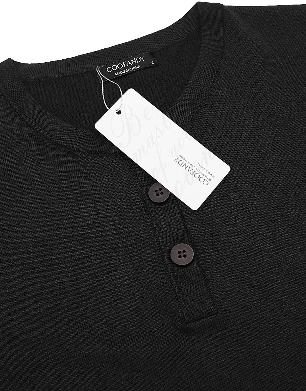 Long Sleeve Henley Sweater (US Only) - Image 8