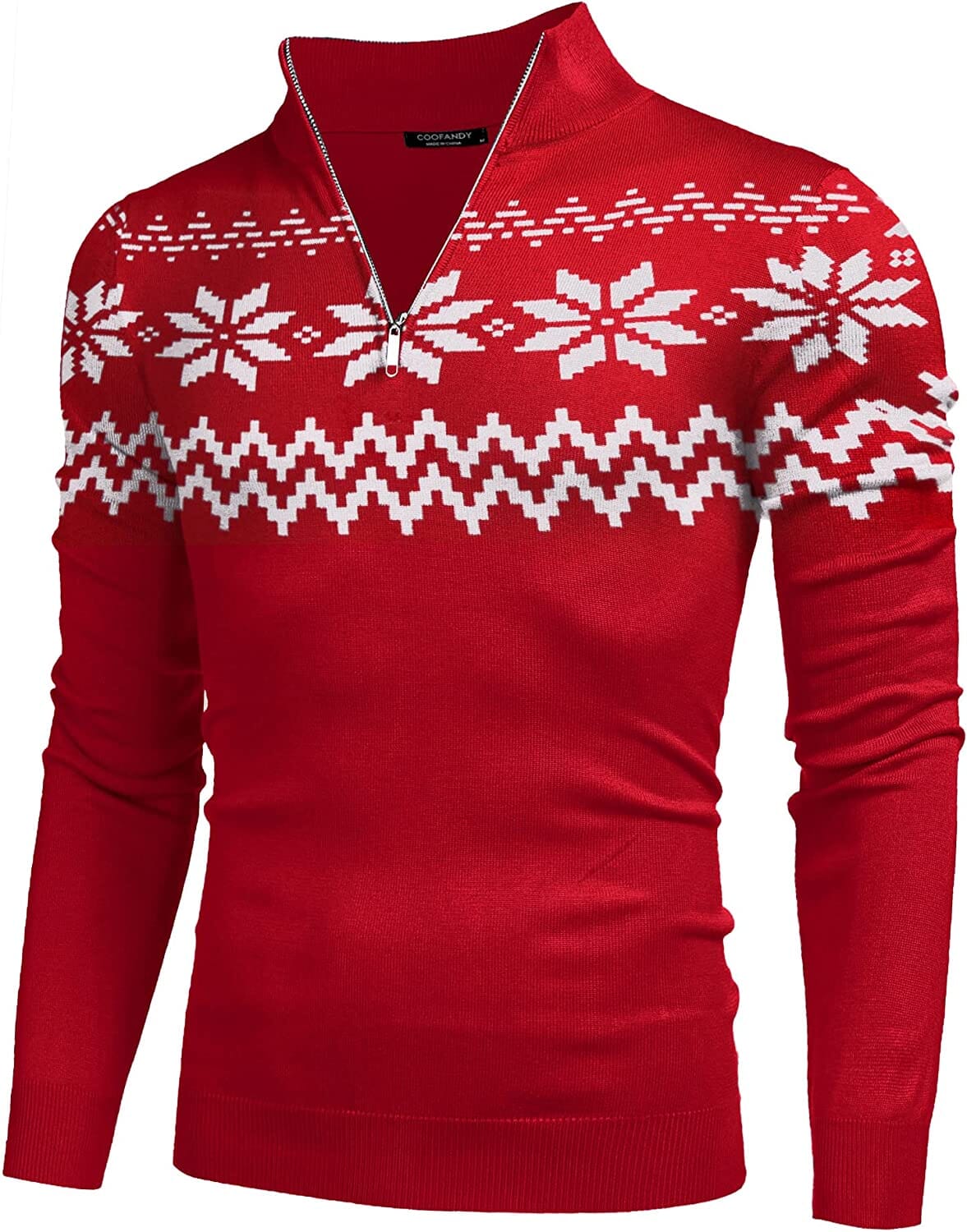 Zip Up Slim Fit Lightweight Pullover Polo Sweater (US Only) - Image 16