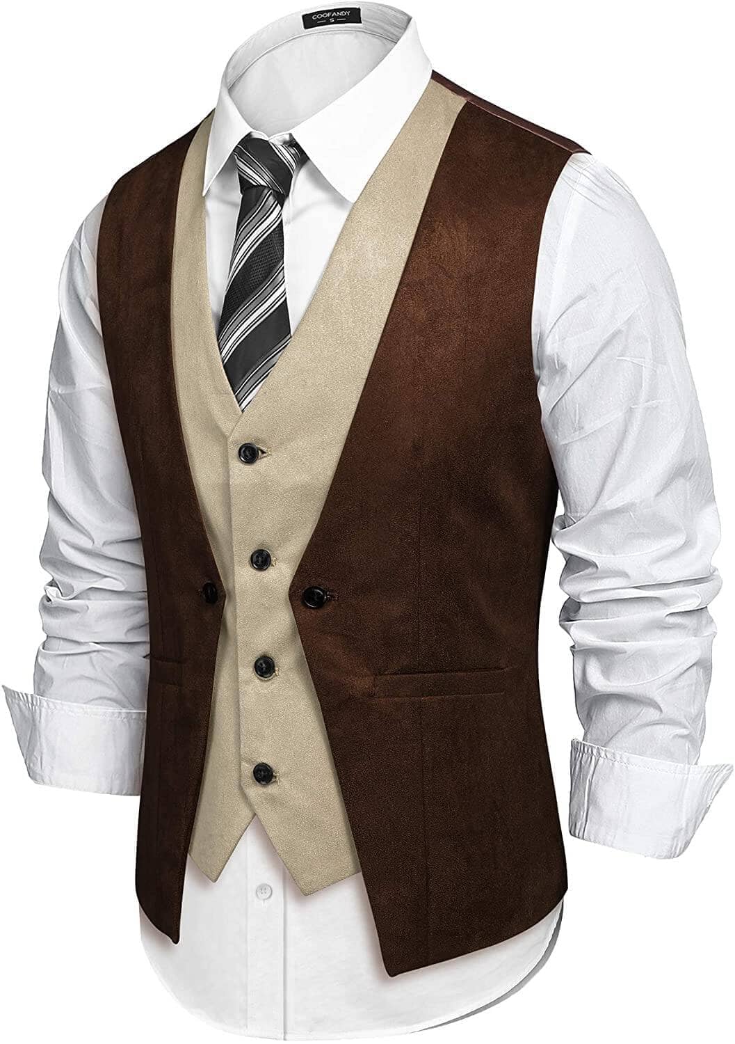 Suede Leather Vest (US Only) - Image 2