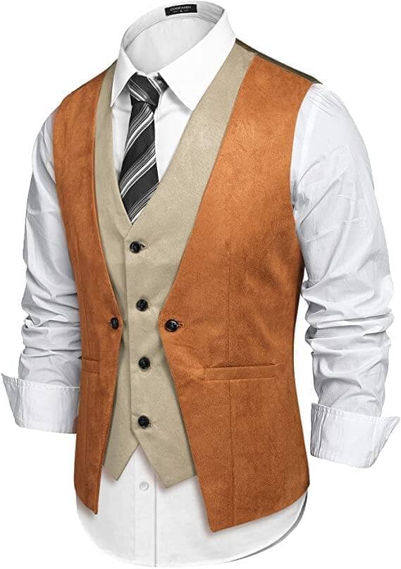 Suede Leather Vest (US Only) - Image 8