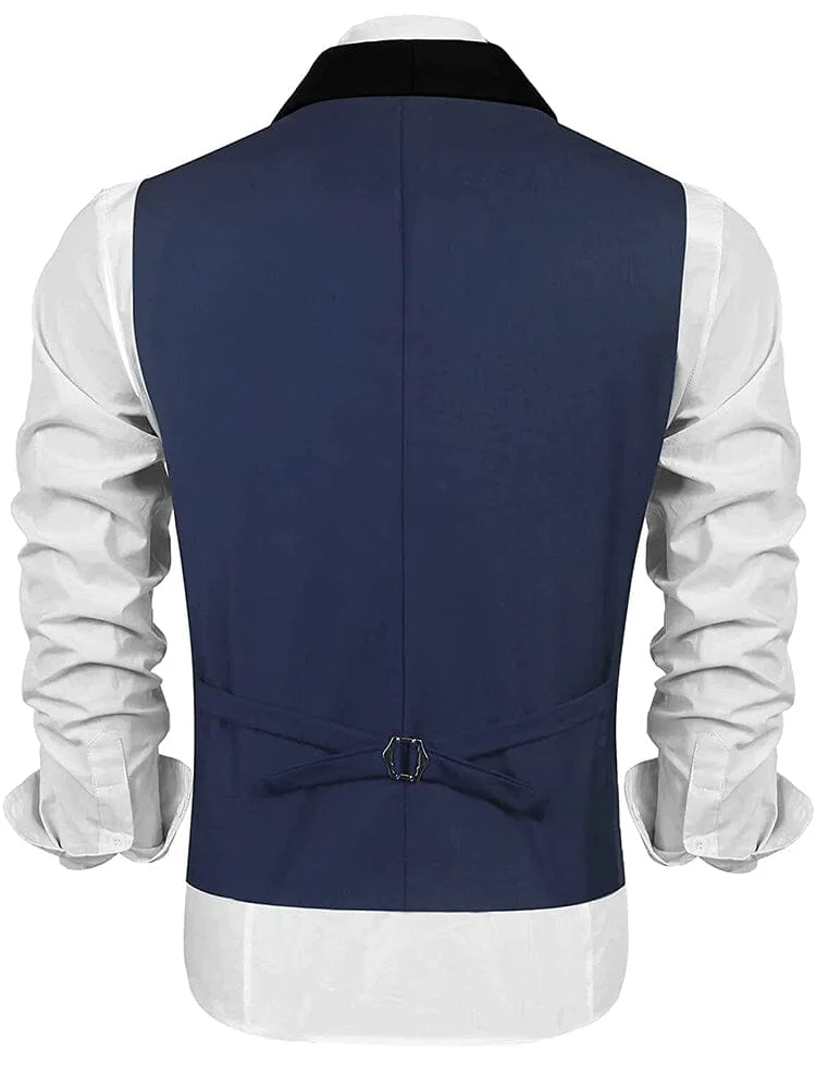 Buttons V-neck Suit Vest (US Only) - Image 11