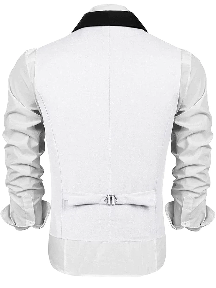 Buttons V-neck Suit Vest (US Only) - Image 12
