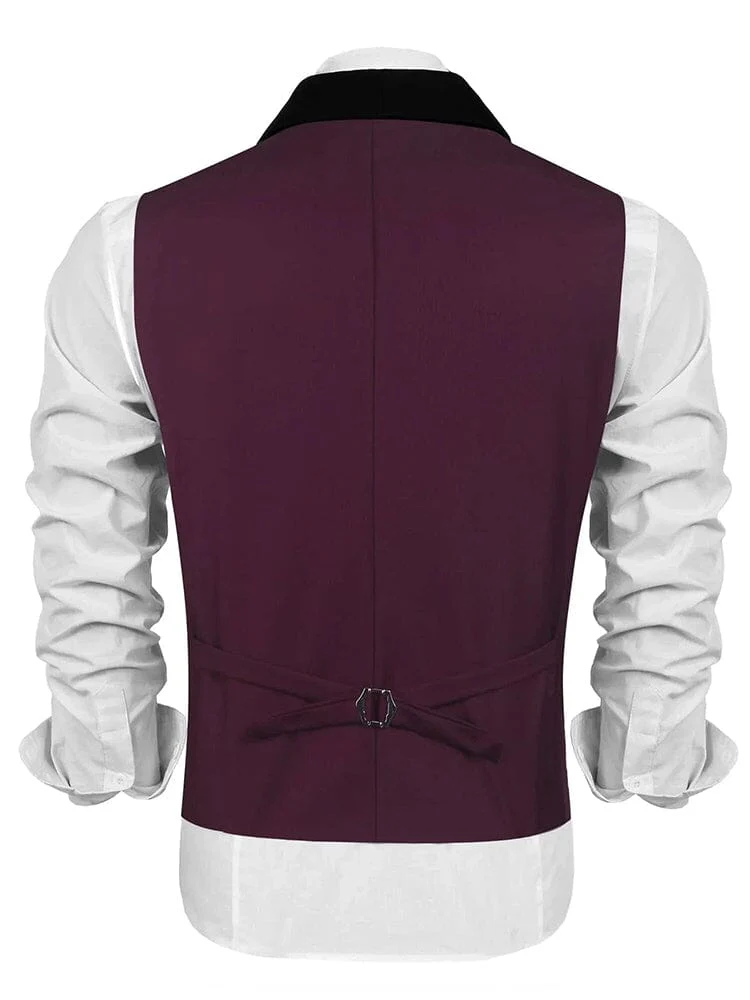 Buttons V-neck Suit Vest (US Only) - Image 13
