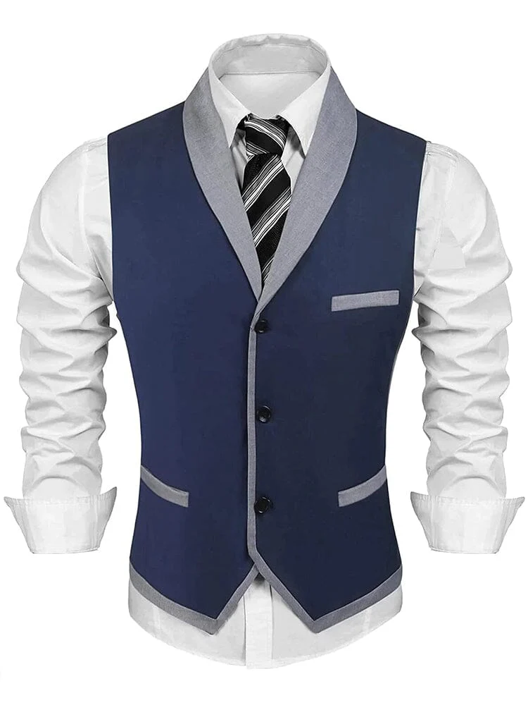 Buttons V-neck Suit Vest (US Only) - Image 4
