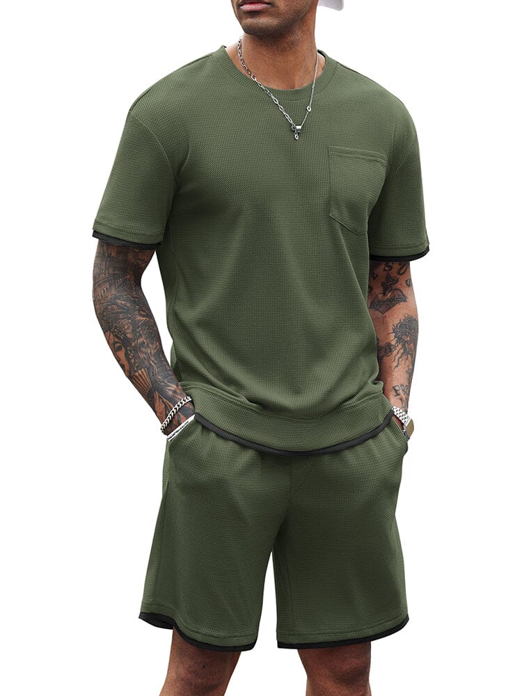 Athletic Gym Short Sleeve Sport Set (Us Only) - Image 2