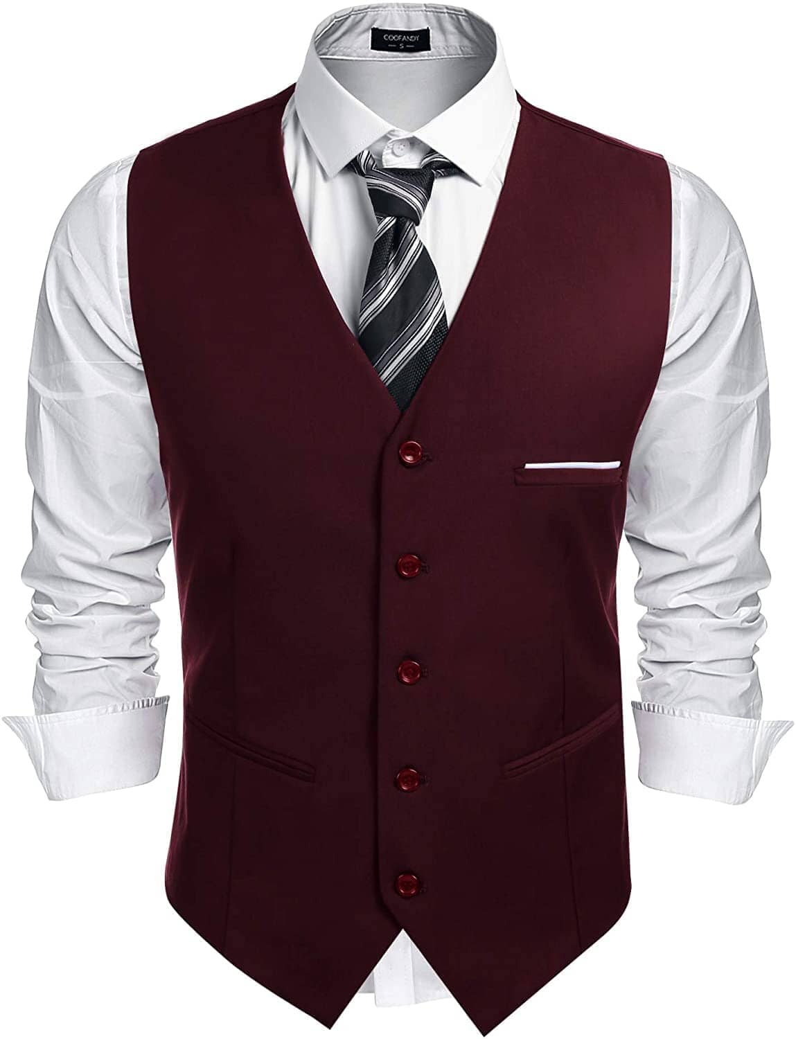 V-Neck Suit Vests (US Only) - Image 5
