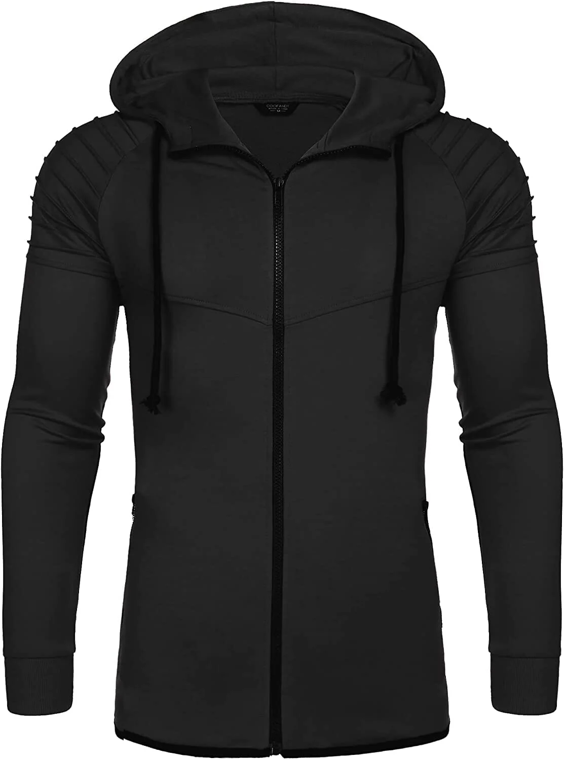 Fashion Long Sleeve Hooded With Zipper Pocket (US Only) - Image 8