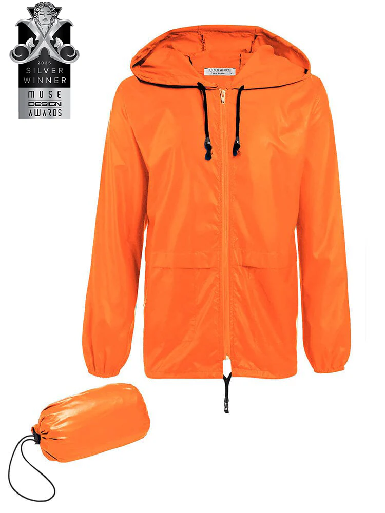 Packable Classic Cycling Outdoor Waterproof Raincoat (US Only) - Image 7