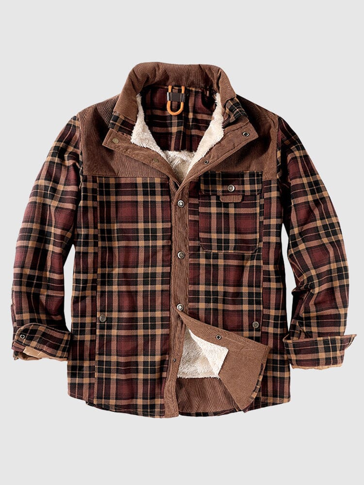Padded Warm Cotton Flannelette Jacket - Image 11