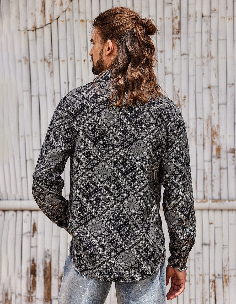 Pattern Texture Shirt - Image 2