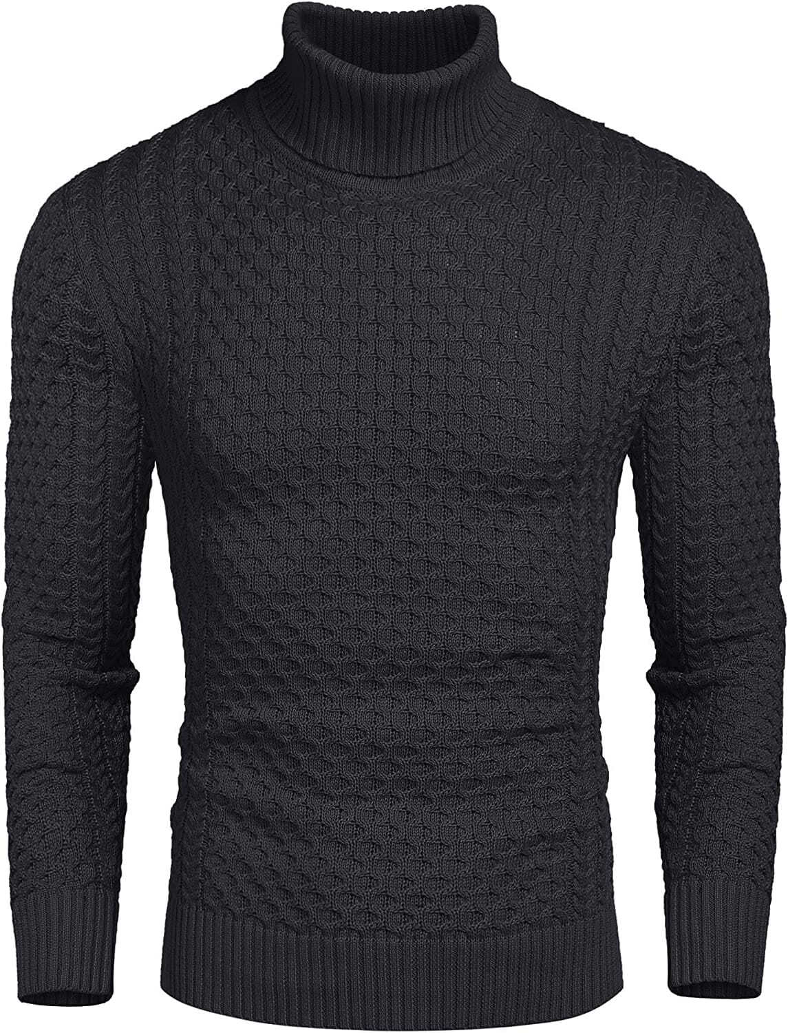 Slim Fit Turtleneck Twisted Sweater (US Only) - Image 6