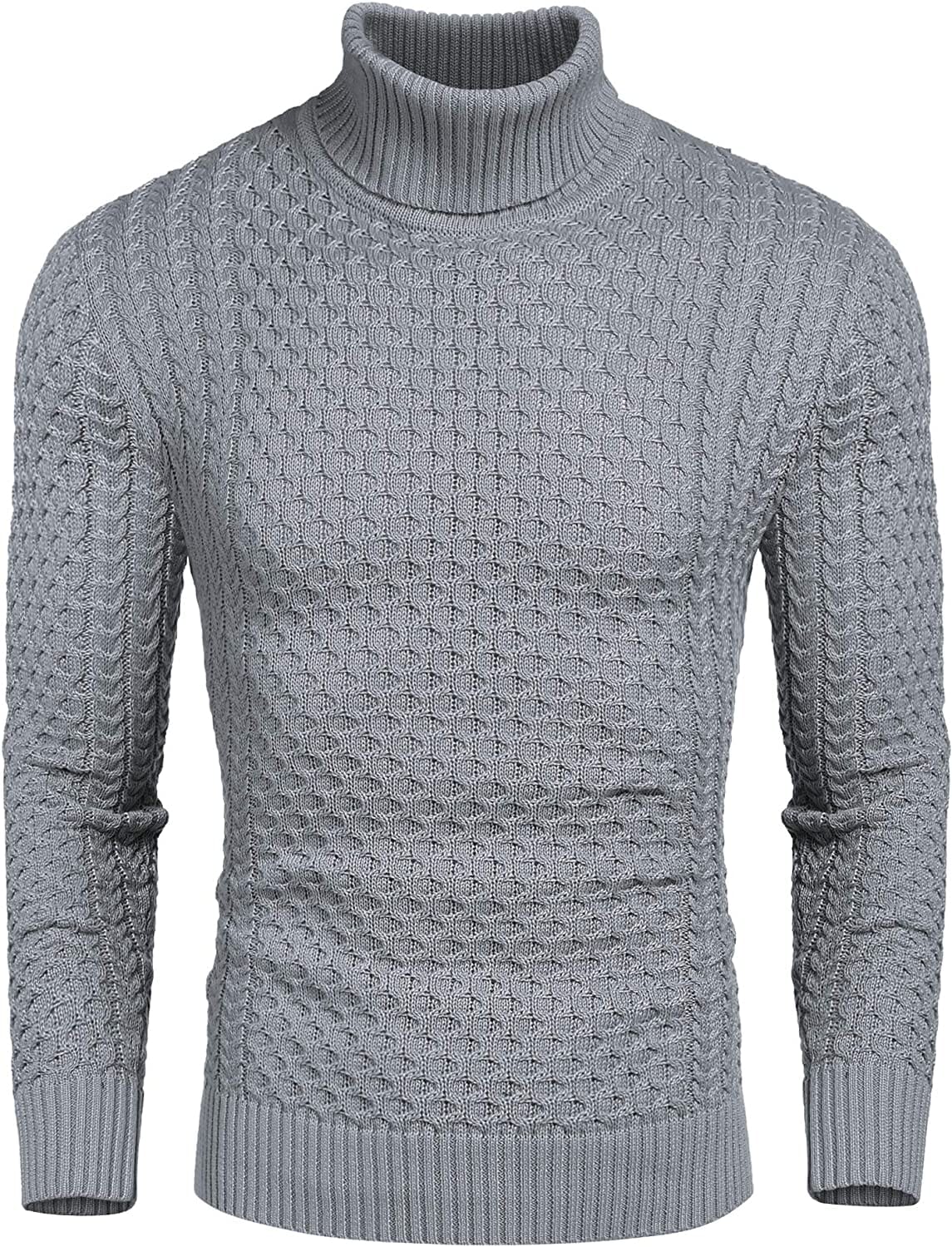 Slim Fit Turtleneck Twisted Sweater (US Only) - Image 7