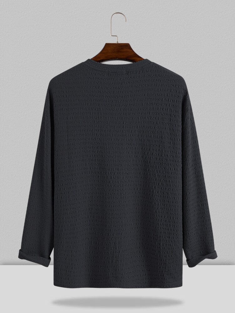 Small V-neck long-sleeved Shirt - Image 14