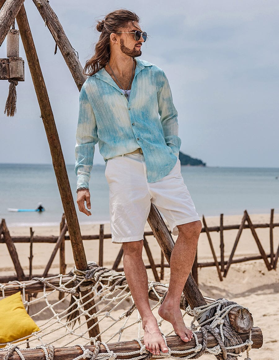 Tie-Dyed Pattern Shirt - Image 5