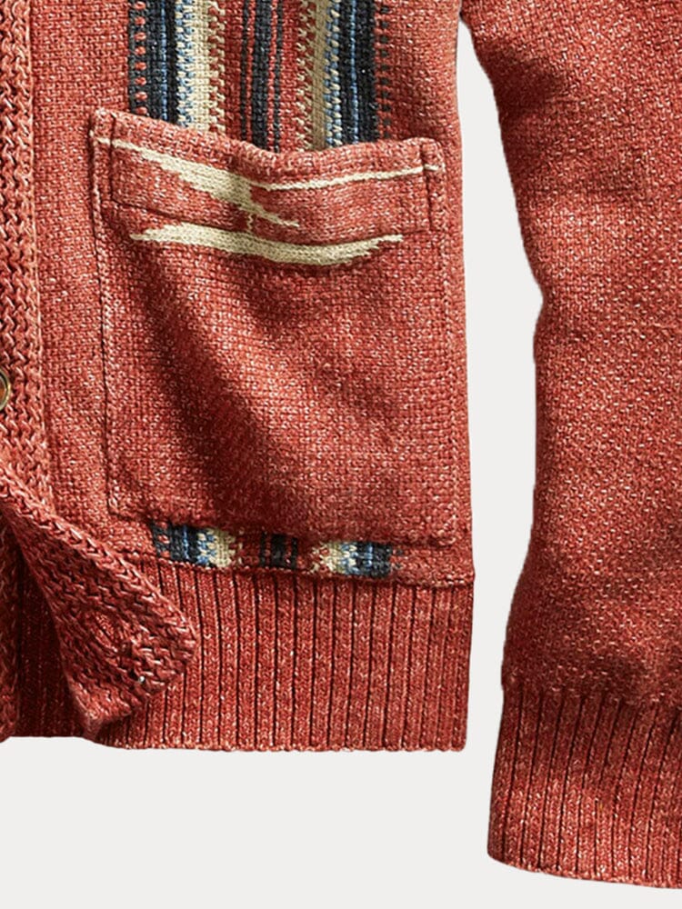 Vintage Graphic Sweater Coat - Image 4