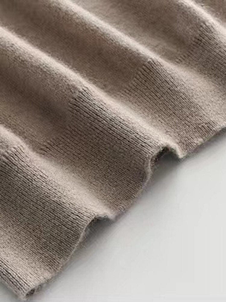 Wool Turtleneck Bottoming Sweater - Image 14